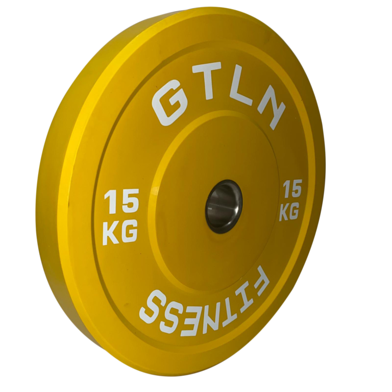 GTLN Olympic 7ft Barbell + 60kg Colour Rubber Bumper Plates