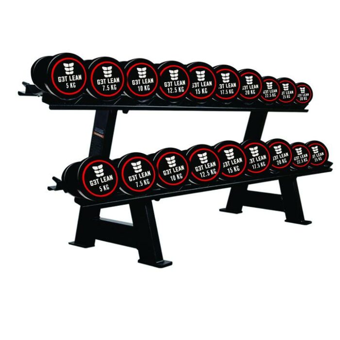 GTLN Ultimate Black SE V2 Package -  Weight Plates, Half Rack and Accessories