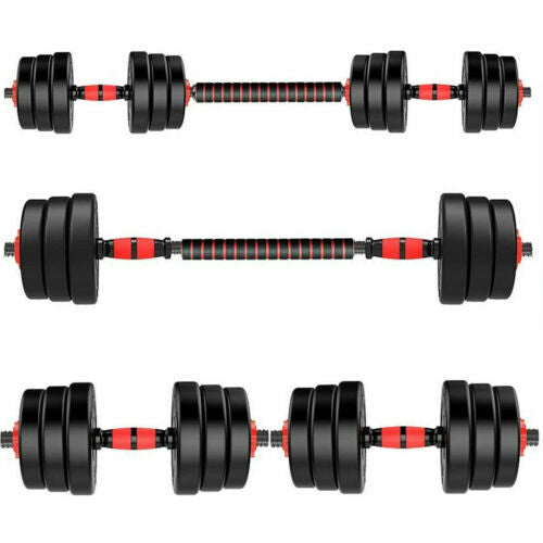 30Kg Dumbells Pair of Gym Weights Barbell/Dumbbell Body Building Free Weight Set 